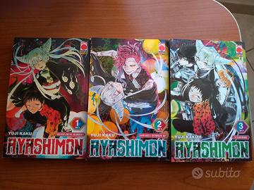 Ayashimon vol 1-3