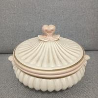 Centrotavola/ Biscottiera in ceramica 