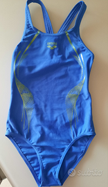 Costume nuoto Arena bambina TG.5/6 anni+accapatoio