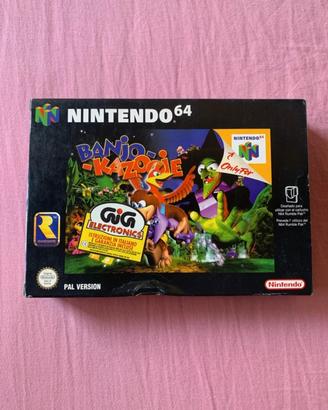 Cartuccia gioco Banjo Kazooe per Nintendo 64