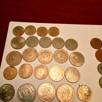 lotto 55 monete mondiali miste