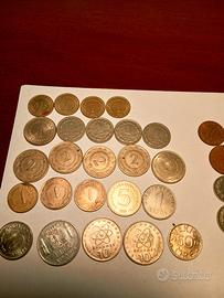 lotto 55 monete mondiali miste