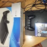 PS4 con disco da 500GB + FIFA24 e altri 10 giochi