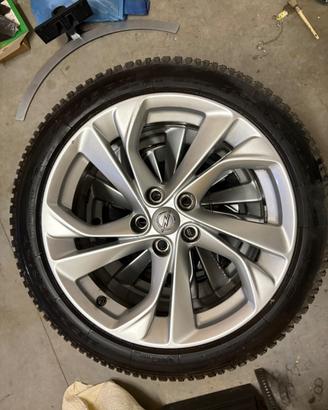 4 Cerchi in lega Opel Astra 5x105 con sensori TPMS