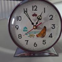 Sveglia Vintage Gallina che Becca funzionante.