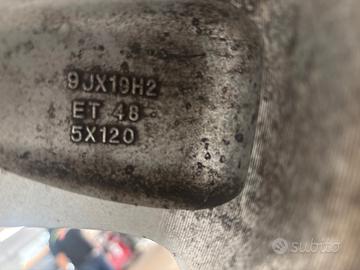 CERCHI USATI RAGGIO 19 POLLICI BMW X5 E70 - CPC193