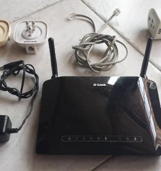 Modem adsl router wifi dlink