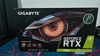 scheda video Nvidia RTX 3080 custom by Gigabyte