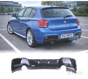 DIFFUSORE BMW F20 F21 11-15 LOOK M PERFORMANCE NER