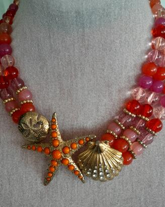 collana con stella marina