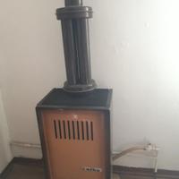 Stufa a gas modello Alba innesto e rubinetto