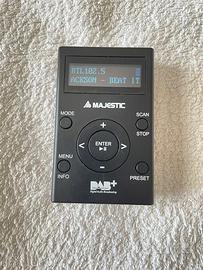 Radio digitale DAB-FM Majestic ricaricabile