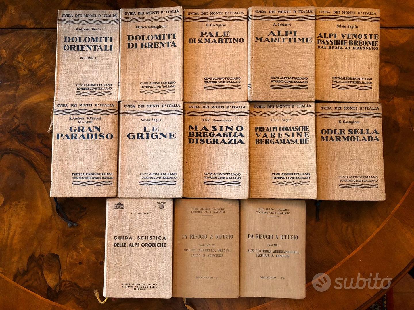 Guide De Montagne CAI : Le Dolomiti Orientali (Vol. I) Par Berti - Édition 1980 - Bon état