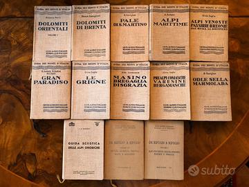 Libri CAI e TCI: guida dei monti d'Italia.