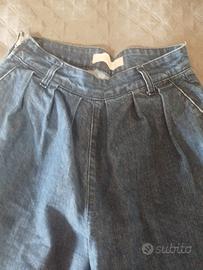 jeans over