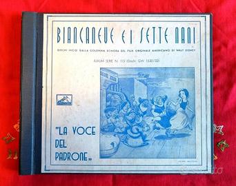 Cofanetto del 1938 Biancaneve E I Sette Nani