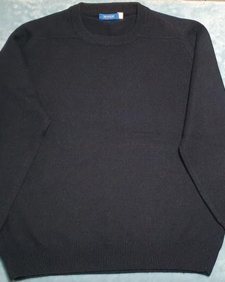 Maglione Decathlon, misto lana, blu scuro, XXL