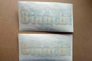BIANCHI AQUILOTTO DECALS ORIGINALI