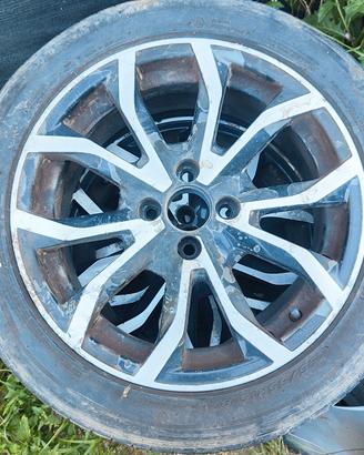 cerchi disco 16 in lega fiat grande punto