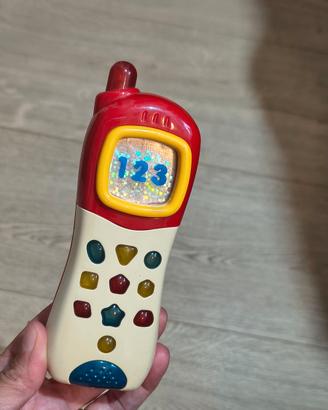 Un classico giocattolo Chicco, un telefono che ha