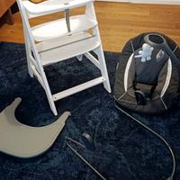 Seggiolone pappa Hauck 2 in 1