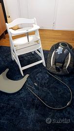 Seggiolone pappa Hauck 2 in 1