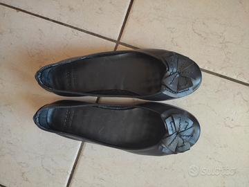 Ballerine Frau vera pelle nere n 37