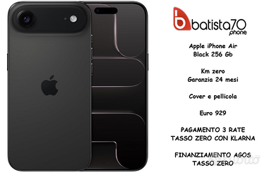 Apple iPhone Air Black 256 Gb