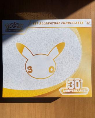 Pokémon 30th Anniversary ETB Sealed Italiano