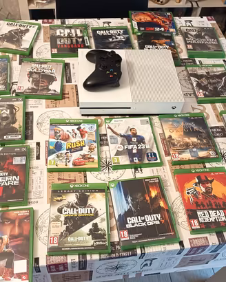 XBOX ONE S 500 GIGA PIÙ 20 GIOCHI 