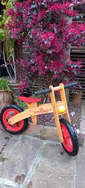 bici in legno