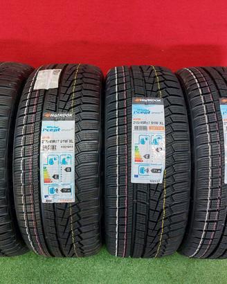 215 45 17 Gomme Invernali Hankook 215 45R17