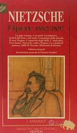 Nietzsche - opere 1882/1895