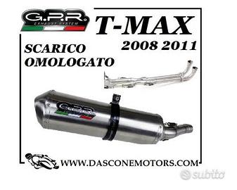 Scarico nuovo tmax 2008 2011 gpr