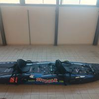 KAYAK GONFIABILE DELLA SEVYLOR "DEVIAK" 340x100 cm