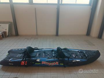 KAYAK GONFIABILE DELLA SEVYLOR "DEVIAK" 340x100 cm