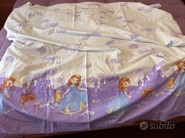 lenzuolo Disney per letto singolo bambina