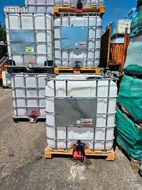 cisterne da 1000 litri  ibc con doppio rubinetto 