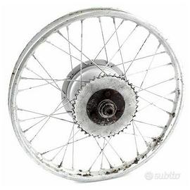 Ruota posteriore moto Morini 98 Sbarazzino