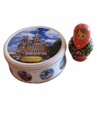 Souvenir Russia: Bambola 5in1 + Scatola