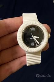 Orologio hip hop bianco