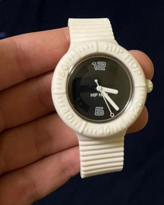 Orologio hip hop bianco