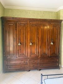 Camera in legno noce nazionale