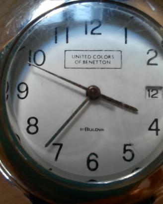 Orologio Benetton By Bulova NON FUNZIONANTE 