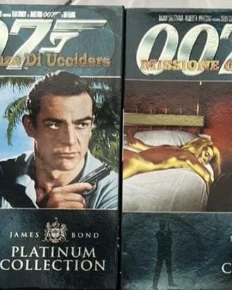 2 dvd 007 James Bond platinum edition collezione