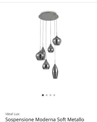 Ideal Lux Soft SP6 lampadario design sospensione 