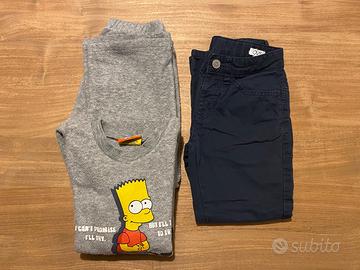 Pigiama e pantaloni bambino 5 anni