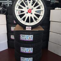 Kit invernale 500 Abarth da 17 pollici bianco - Ab