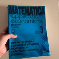 Libro matematica applicazioni economiche