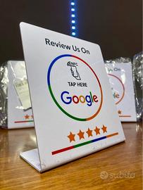 Carta NFC per Recensioni Google